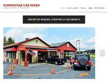 Tablet Screenshot of kcwash.com